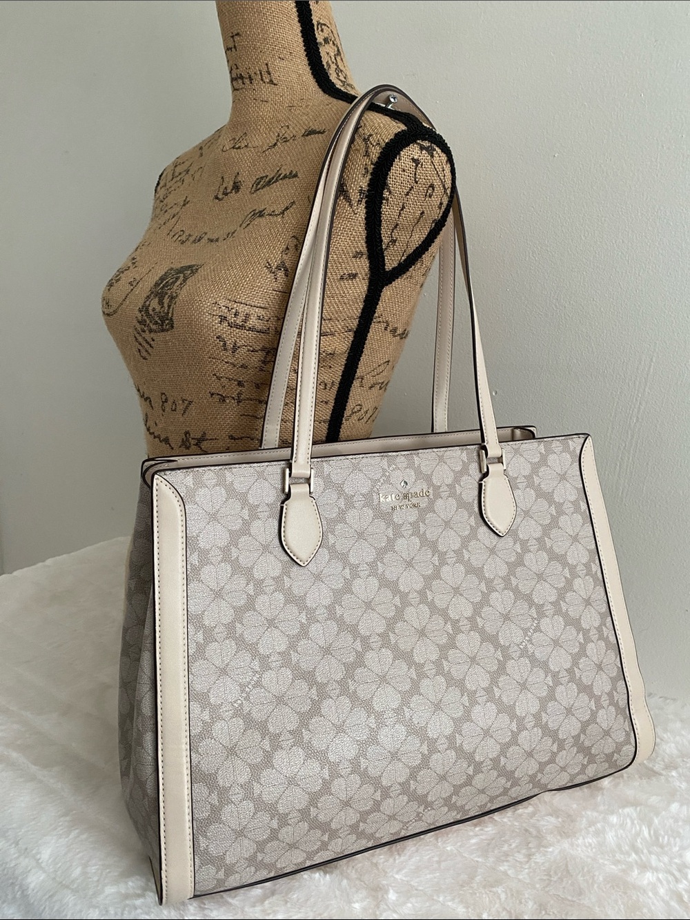 Kate Spade New York Signature Spade Flower East West Laptop Tote
